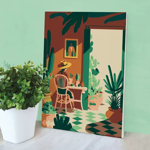 Douceur d'été — Peinture au numéro