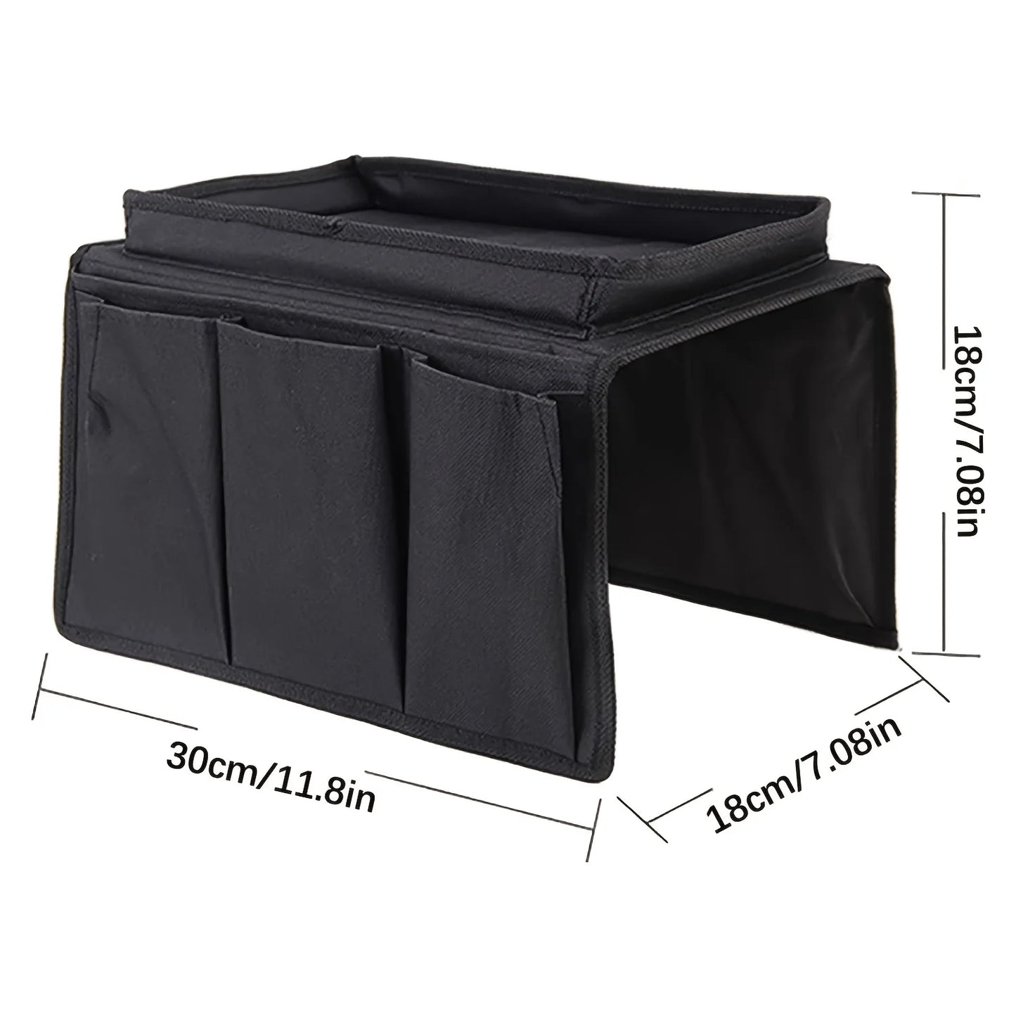 No-Slip Sofa Armrest Organizer