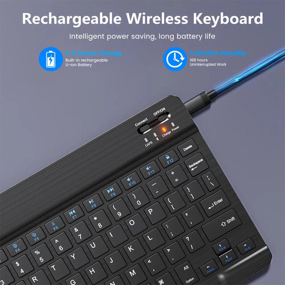 Bluetooth Wireless Keyboard & Mouse