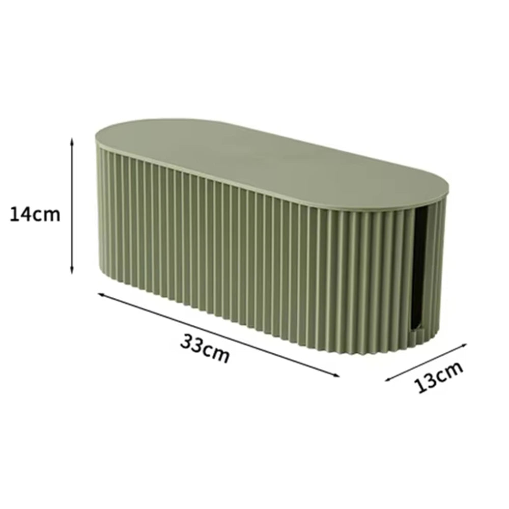 Large Capacity Wire Storage Box – Cable Organizer & Router Holder