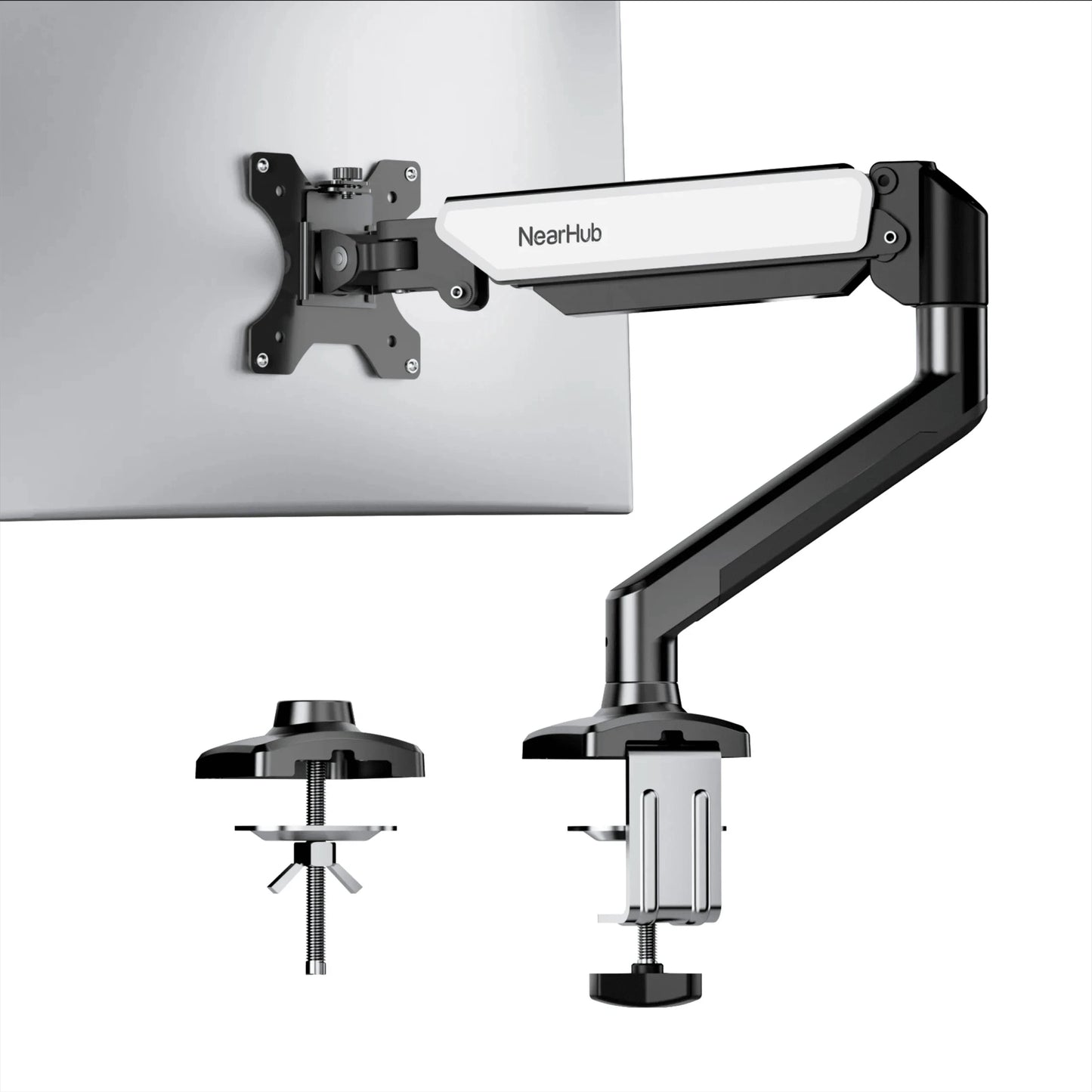 NearHub MS-001 Monitor Arm – Flexible Single Screen Mount