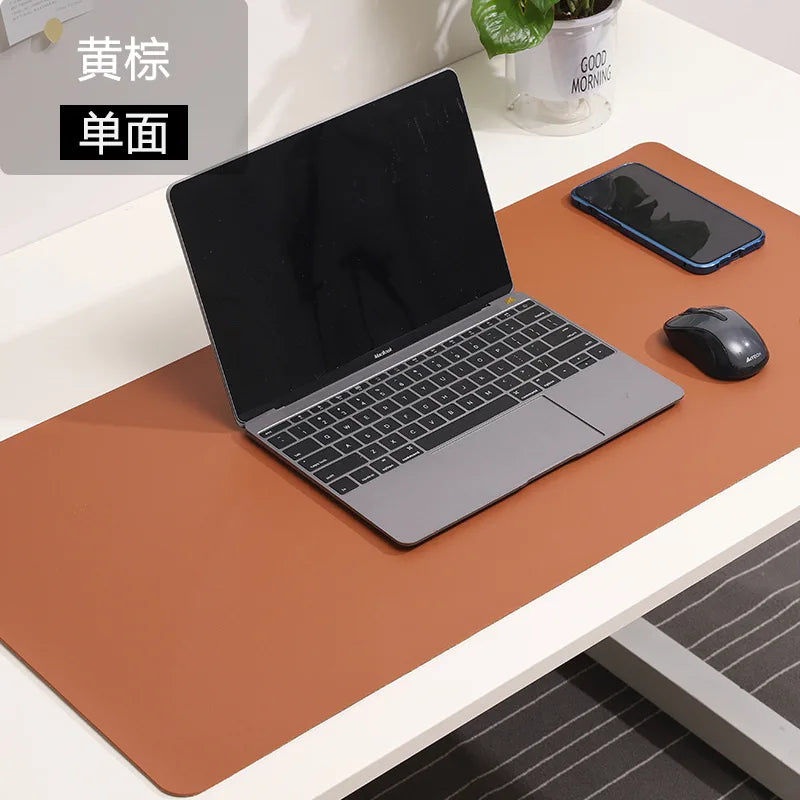 Leather Mouse Pad – Large, Waterproof & Non-Slip