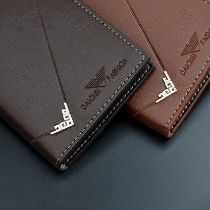 New Men's Wallet Men's Long Wallet Vertical Thin Youth Soft Wallet Multi-card Large Capacity Fashion Suit Bag Movadek