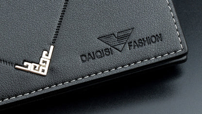 New Men's Wallet Men's Long Wallet Vertical Thin Youth Soft Wallet Multi-card Large Capacity Fashion Suit Bag Movadek