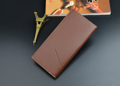 New Men's Wallet Men's Long Wallet Vertical Thin Youth Soft Wallet Multi-card Large Capacity Fashion Suit Bag Movadek