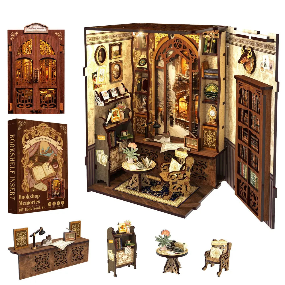 Bookshop Memories — Kit Book Nook DIY