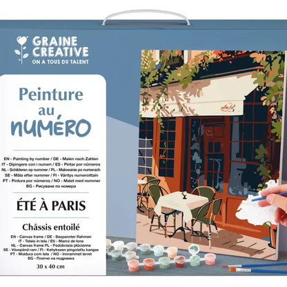 Un été à Paris — Peinture au numéro