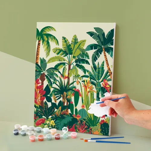 Nature tropicale — Peinture au numéro