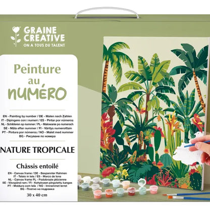 Nature tropicale — Peinture au numéro