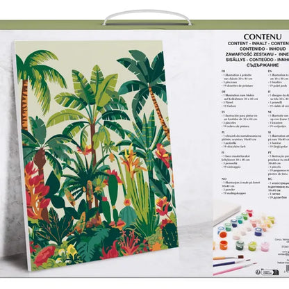 Nature tropicale — Peinture au numéro