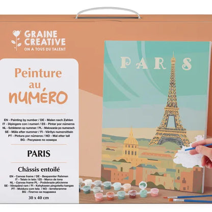 Paris — Peinture au numéro