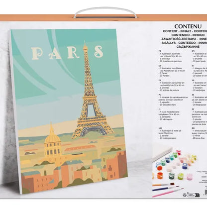 Paris — Peinture au numéro