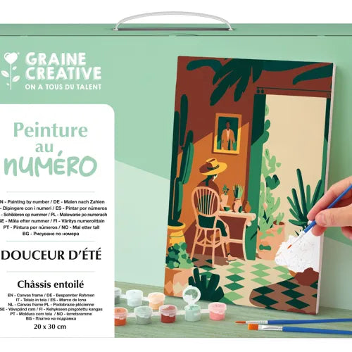 Douceur d'été — Peinture au numéro