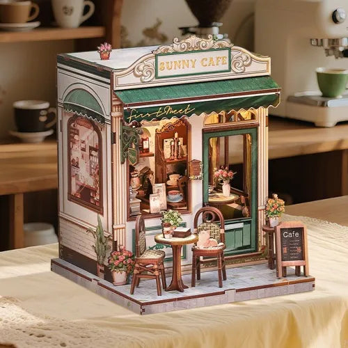 Sunny Café — Kit Book Nook DIY