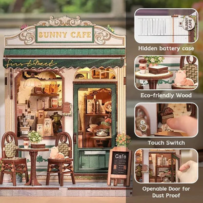 Sunny Café — Kit Book Nook DIY