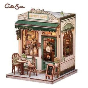 Sunny Café — Kit Book Nook DIY
