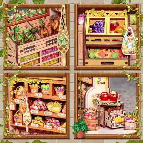 The Green Grocery — Kit Book Nook DIY