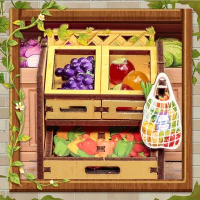 The Green Grocery — Kit Book Nook DIY