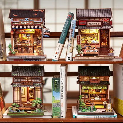 Choshi no Shitamachi — Kit Book Nook DIY