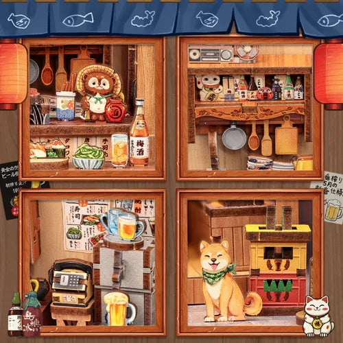 Choshi no Shitamachi — Kit Book Nook DIY