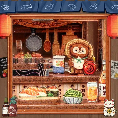 Choshi no Shitamachi — Kit Book Nook DIY