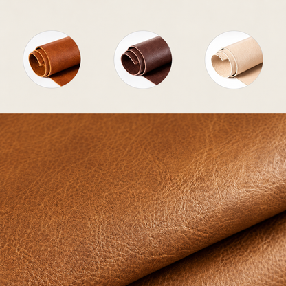 Sous-main en cuir rétro — Grand format, imperméable & antidérapant Movadek