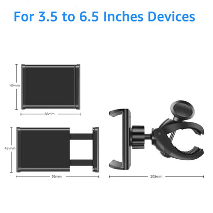 Universal Bike Phone Mount – Handlebar Holder for iPhone & Android