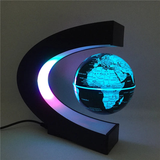 Magnetic Levitating LED Globe Lamp – Floating Night Light