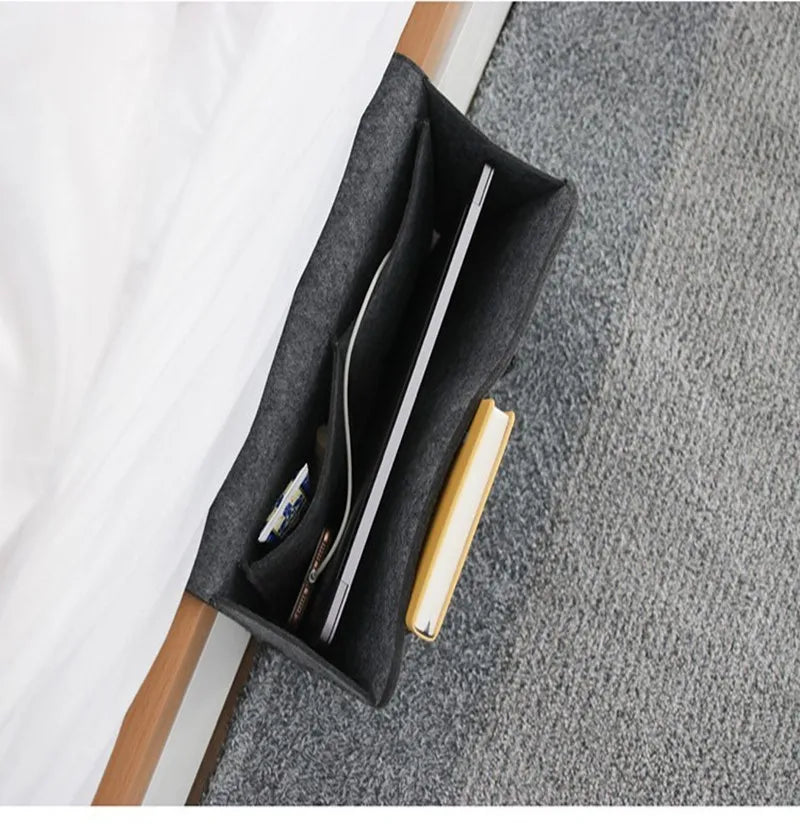 Hanging Bedside Felt Storage Organizer