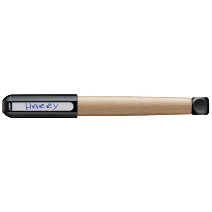 Stylo plume Lamy abc black pour enfant — bois d'érable, plume acier inoxydable