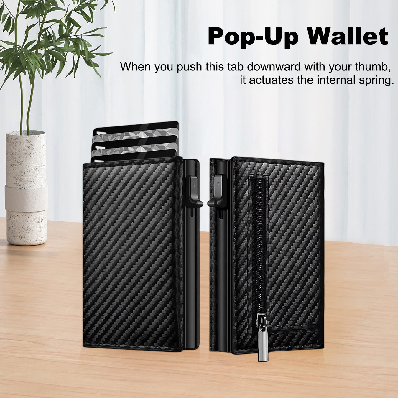 Cross-Border Wallet Card Holder New Men's Wallet Card Holder Integrated Wallet Men's Wallet High-End Menwallet Movadek