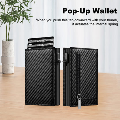 Cross-Border Wallet Card Holder New Men's Wallet Card Holder Integrated Wallet Men's Wallet High-End Menwallet Movadek