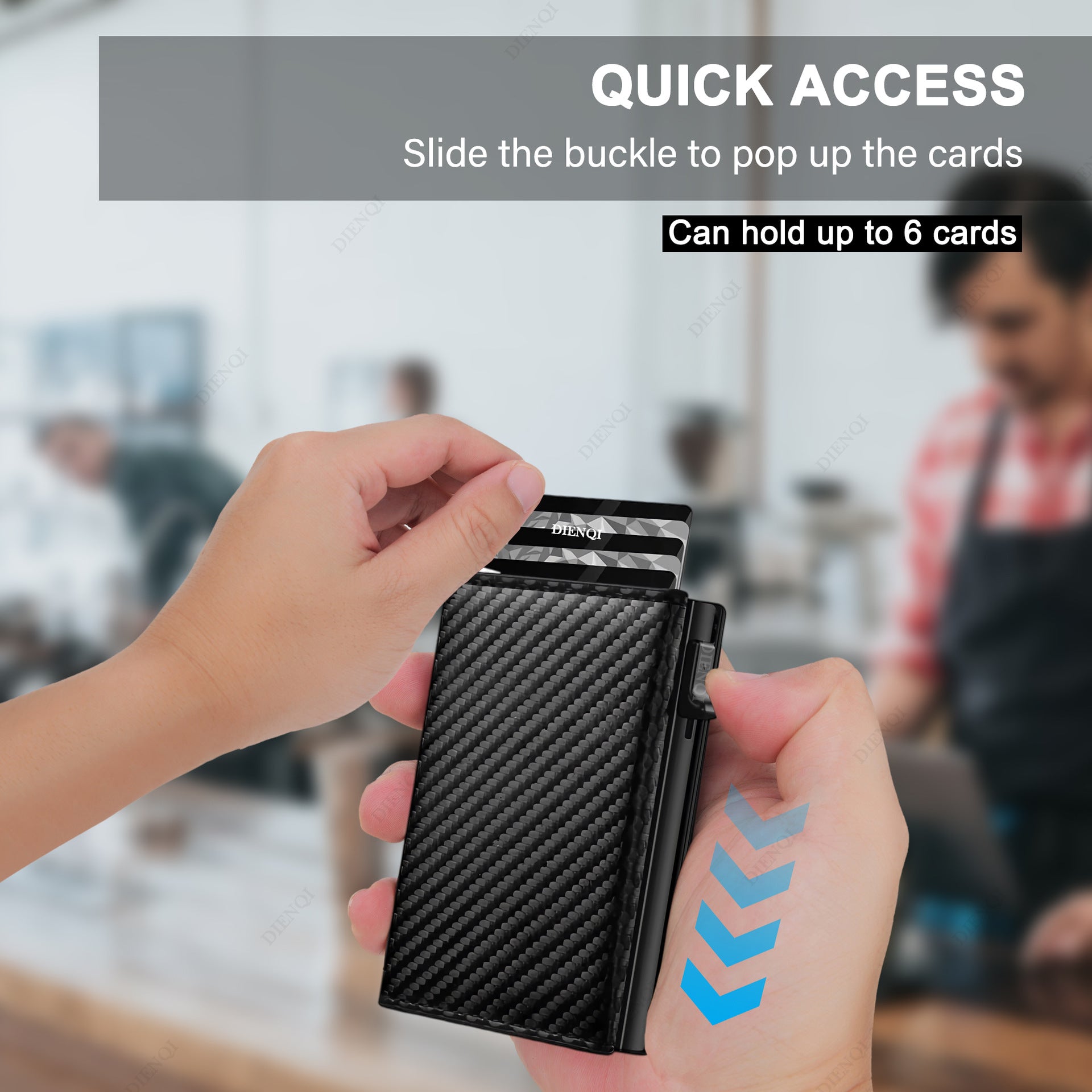 Cross-Border Wallet Card Holder New Men's Wallet Card Holder Integrated Wallet Men's Wallet High-End Menwallet Movadek