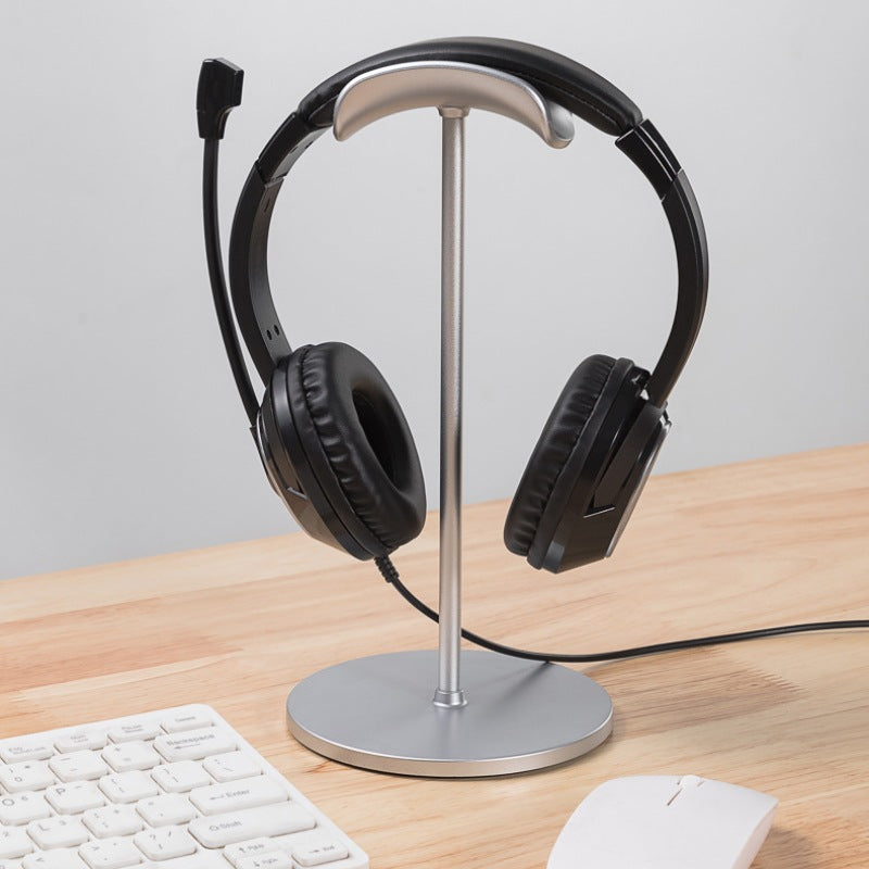 Support casque de bureau — Élégant, stable, libère votre espace de travail