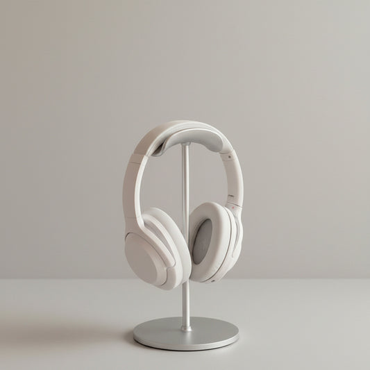 Support casque de bureau — Élégant, stable, libère votre espace de travail