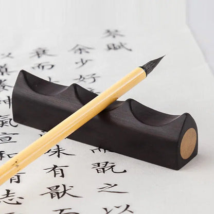 Wooden Calligraphy Pen Holder