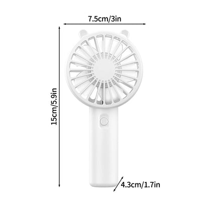Mini Fan – Portable USB Handheld Air Cooler