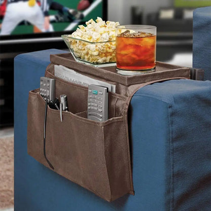 No-Slip Sofa Armrest Organizer