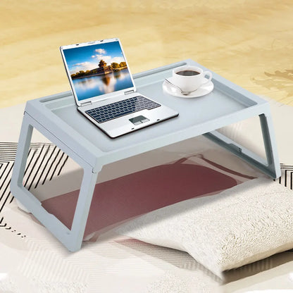 Foldable Bed Table – Portable Laptop Desk & Breakfast Tray