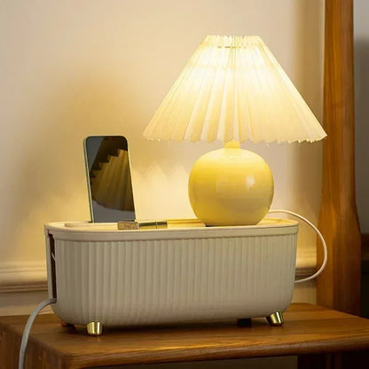 Cable Organizer Box – Tidy Storage for Wires, Plugs & Routers