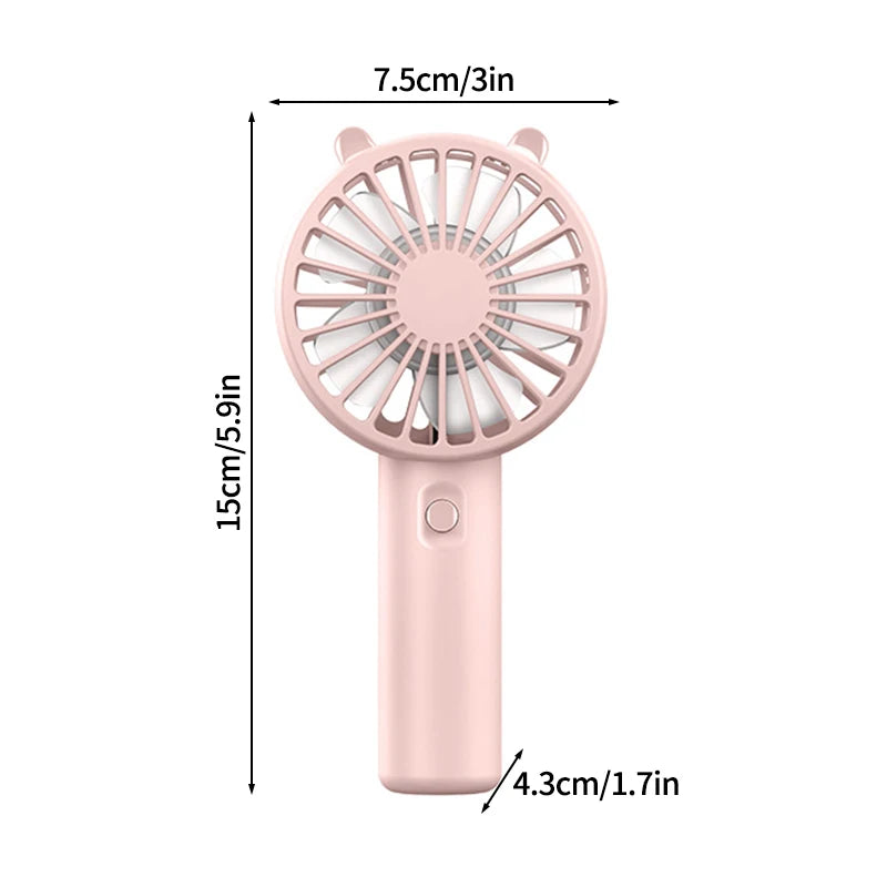 Mini Fan – Portable USB Handheld Air Cooler