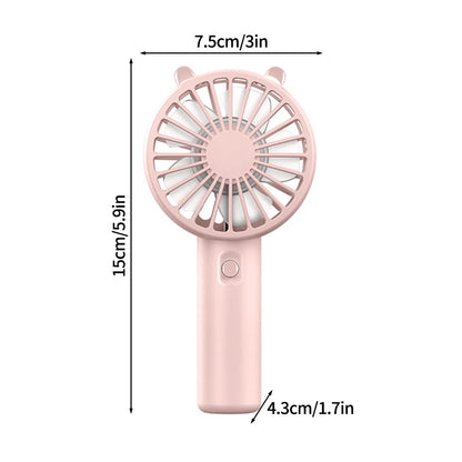 Mini Fan – Portable USB Handheld Air Cooler