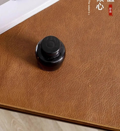 Retro Mousepad Mouse Pad Large Waterproof Non-slip PU Suede Desk Mat Computer Keyboard Desk Pad Mouse Mats Gaming Accessories Movadek