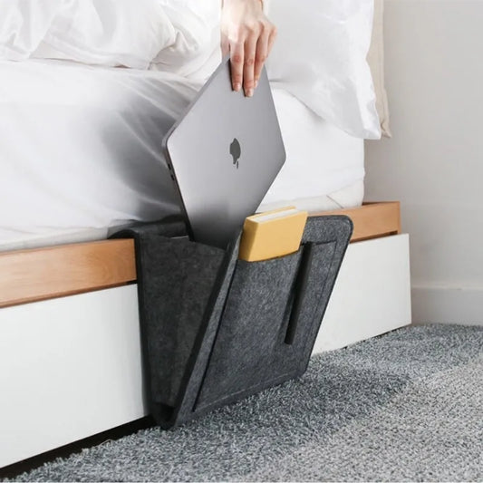 Hanging Bedside Felt Storage Organizer