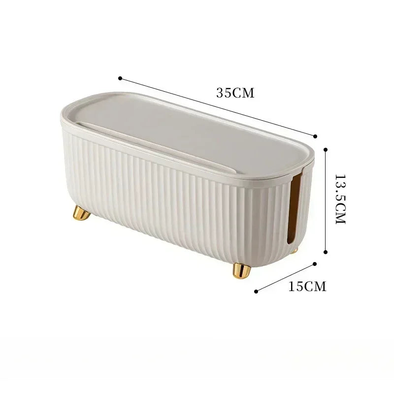 Cable Organizer Box – Tidy Storage for Wires, Plugs & Routers