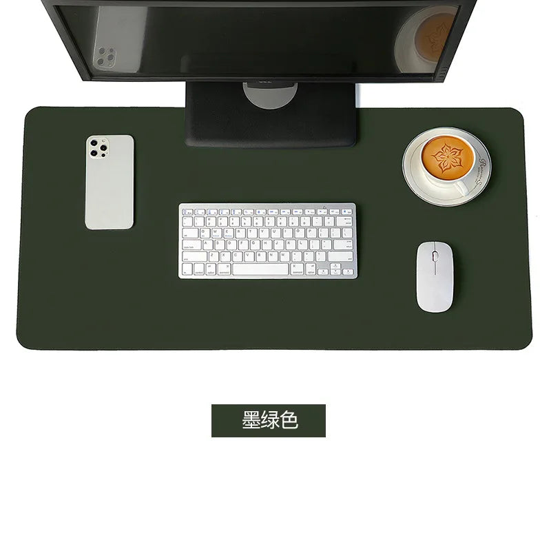 Leather Mouse Pad – Large, Waterproof & Non-Slip