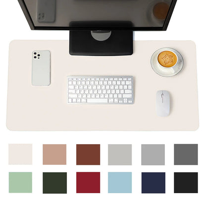 Leather Mouse Pad – Large, Waterproof & Non-Slip