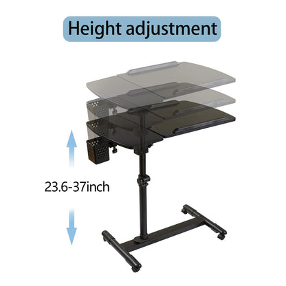 Adjustable Rolling Overbed Table