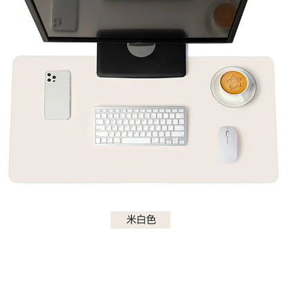 Leather Mouse Pad – Large, Waterproof & Non-Slip
