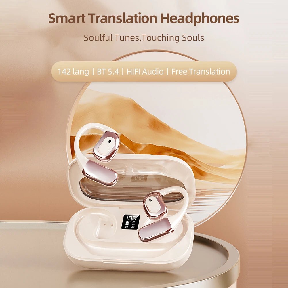 T23 Multi-Language Translator Earbuds